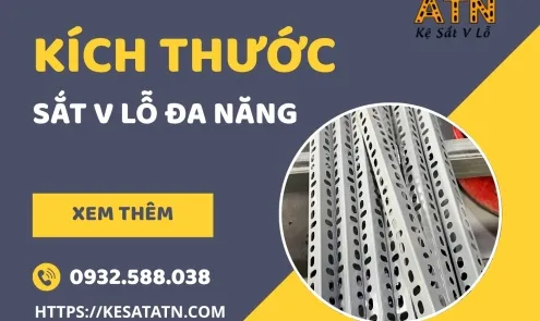 Sản phẩm kich thuoc sat v lo da nang 8487 — Công Ty TNHH Sản Xuất Và Thương Mại Kệ Sắt ATN — MST 0316591373