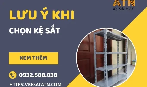 Sản phẩm luu y khi chon ke sat 2169 — Công Ty TNHH Sản Xuất Và Thương Mại Kệ Sắt ATN — MST 0316591373