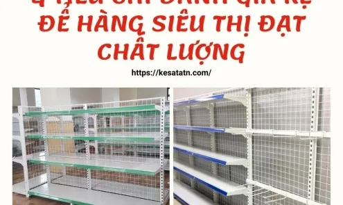 Sản phẩm tieu chi danh gia ke de hang sieu thi 5 3438 — Công Ty TNHH Sản Xuất Và Thương Mại Kệ Sắt ATN — MST 0316591373
