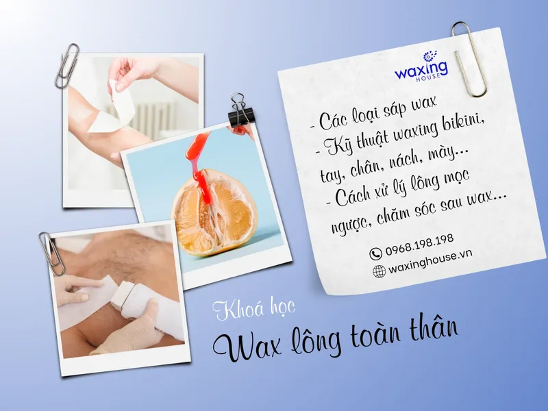 Sản phẩm day wax toan than chuyen nghiep waxing house — Công ty TNHH Waxing House — MST 0316611012