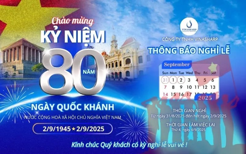 Sản phẩm Thong bao nghi le 29 Vinasharp 1 — Công Ty TNHH Vinasharp — MST 0316619928
