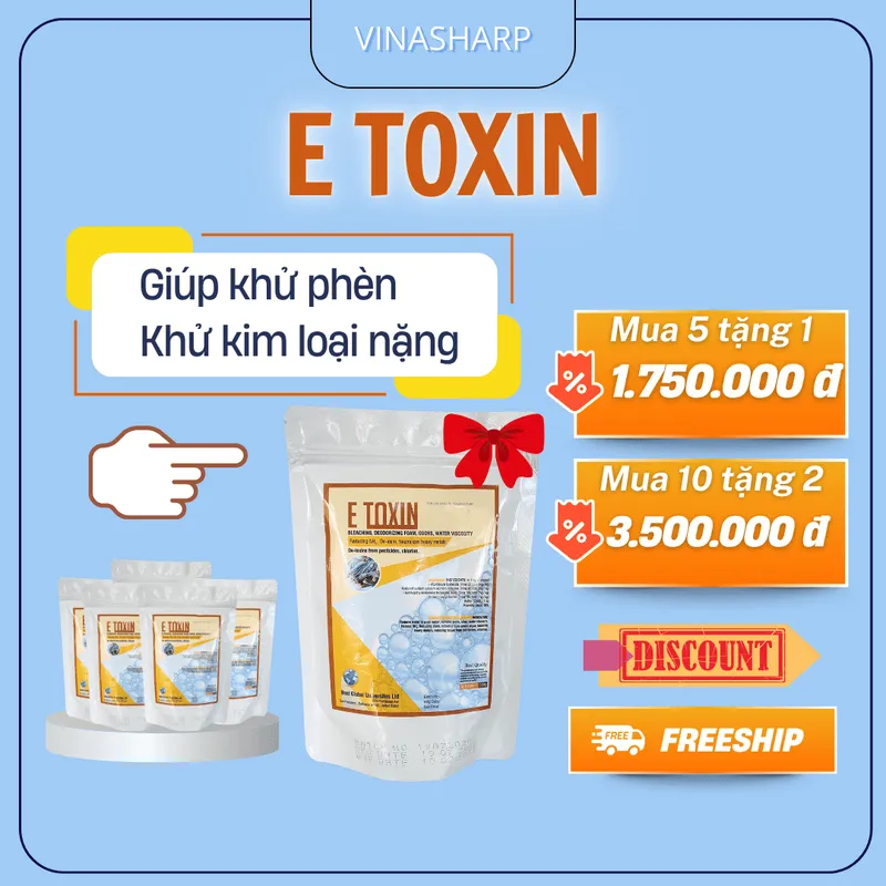 Sản phẩm e toxin vina 1 — Công Ty TNHH Vinasharp — MST 0316619928