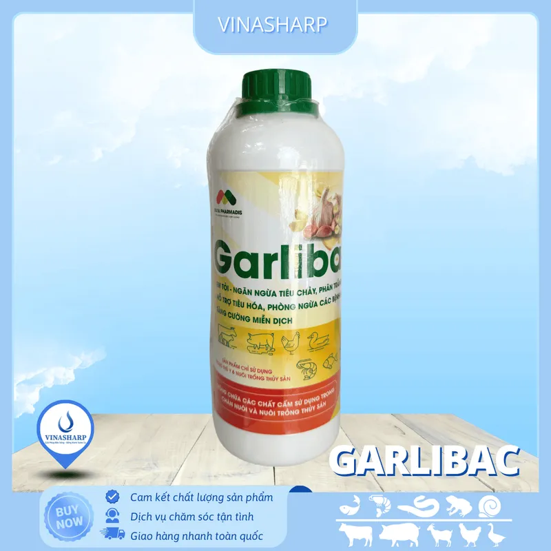 Sản phẩm Garlibac — Công Ty TNHH Vinasharp — MST 0316619928