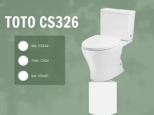 Sản phẩm cac mau bon cau toto cs326 300x225 — Công Ty TNHH Thương Mại Dịch Vụ Phú Đông Phát — MST 0316624075