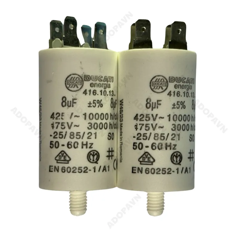 Sản phẩm Tu Dien Ducati energia 8uf — Công Ty TNHH Adopa — MST 0316624822