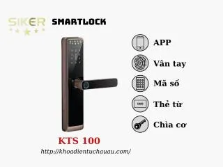 Sản phẩm khoa dien tu siker kts 100 thumb — Khóa Điện Tử AZDOOR - Công Ty Cổ Phần AZDOOR Việt Nam — MST 0316638529