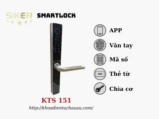 Sản phẩm khoa dien tu siker kts 151 thumb — Khóa Điện Tử AZDOOR - Công Ty Cổ Phần AZDOOR Việt Nam — MST 0316638529