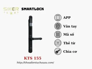 Sản phẩm khoa dien tu siker kts 155 thumb — Khóa Điện Tử AZDOOR - Công Ty Cổ Phần AZDOOR Việt Nam — MST 0316638529