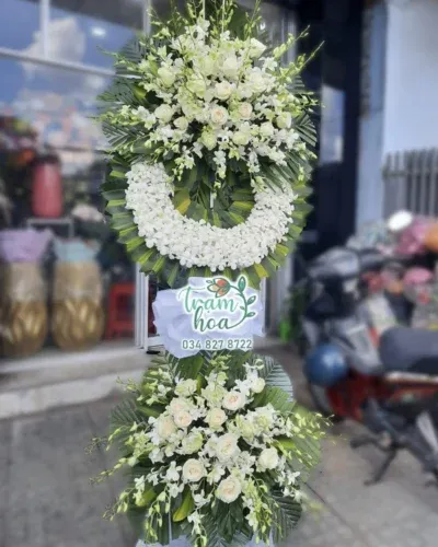 Sản phẩm Hoa Chia Buon TH CB042 Chan Kinh 400x500 — Công Ty TNHH Trạm Hoa — MST 0316645004