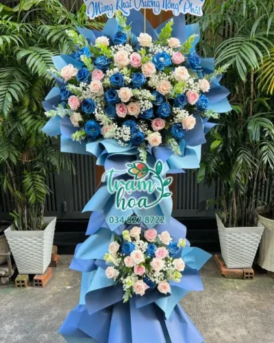 Sản phẩm ke hoa khai truong kt063 2 400x500 — Công Ty TNHH Trạm Hoa — MST 0316645004