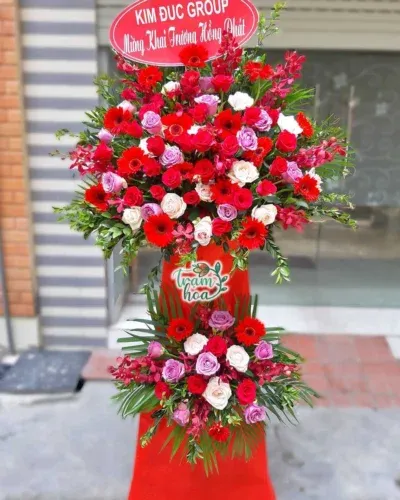 Sản phẩm ke hoa khai truong kt 083 400x500 — Công Ty TNHH Trạm Hoa — MST 0316645004
