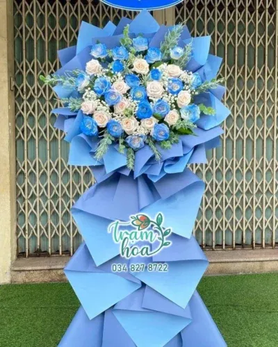 Sản phẩm ke hoa khai truong kt079 400x500 — Công Ty TNHH Trạm Hoa — MST 0316645004