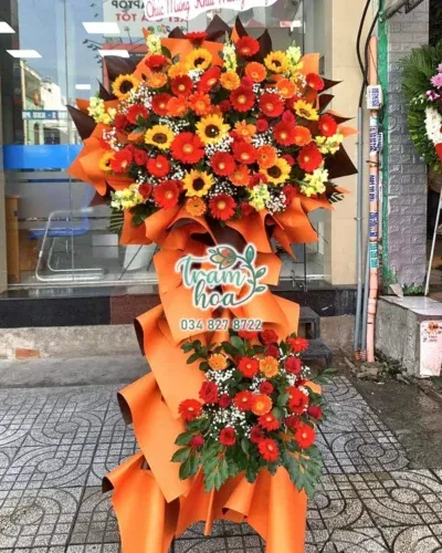 Sản phẩm ke hoa khai truong kt143 400x500 — Công Ty TNHH Trạm Hoa — MST 0316645004