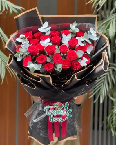 Sản phẩm Bo Hoa Tuoi TH B091 Pure Love 1 400x500 — Công Ty TNHH Trạm Hoa — MST 0316645004