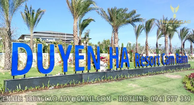 Sản phẩm bang hieu resort5 — Quảng Cáo Trung Cao - Công Ty TNHH Xây Dựng Và Quảng Cáo Trung Cao — MST 0316657289