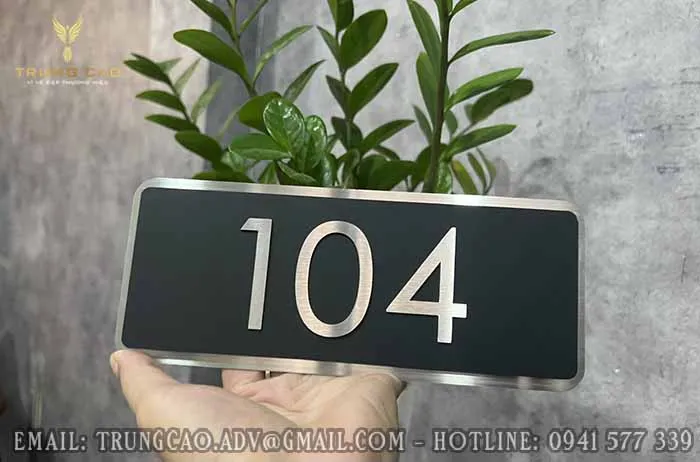 Sản phẩm bang so phong inox trang guong dep — Quảng Cáo Trung Cao - Công Ty TNHH Xây Dựng Và Quảng Cáo Trung Cao — MST 0316657289