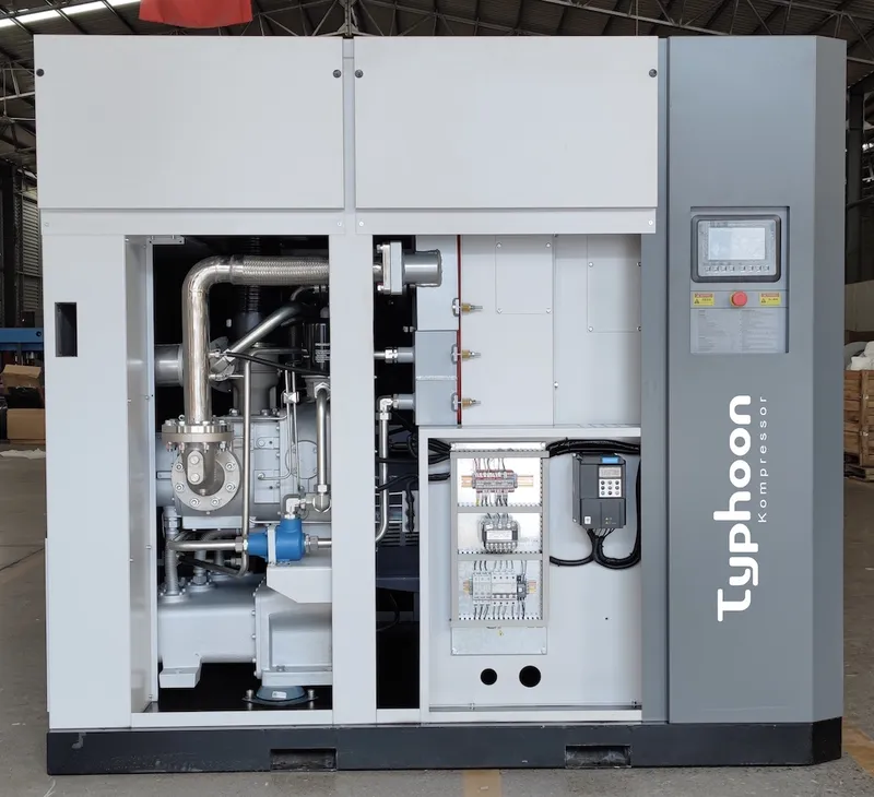 Sản phẩm typhoon dry oil free screw air compressor_ae22c822_af01_4647_8e83_4e74c75d9cb9 — Máy Nén Khí Hợp Nhất - Công Ty TNHH Kỹ Thuật Hợp Nhất HCM — MST 0316687420