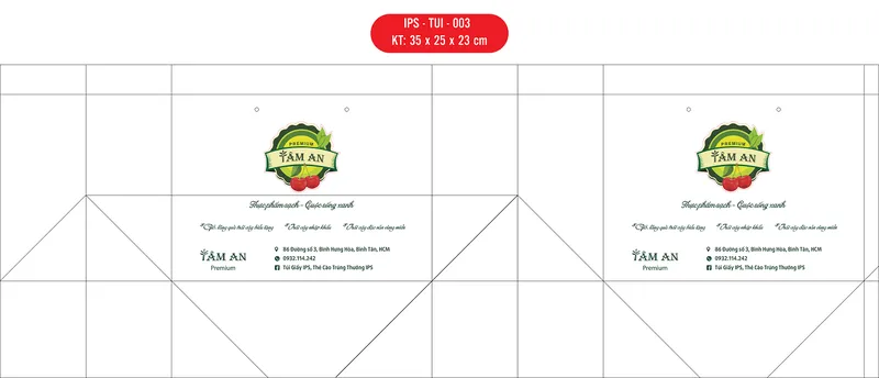 Sản phẩm IPS TUI 003 01 — Túi Giấy IPS - Công Ty TNHH Sản Xuất Thương Mại IPS — MST 0316719591