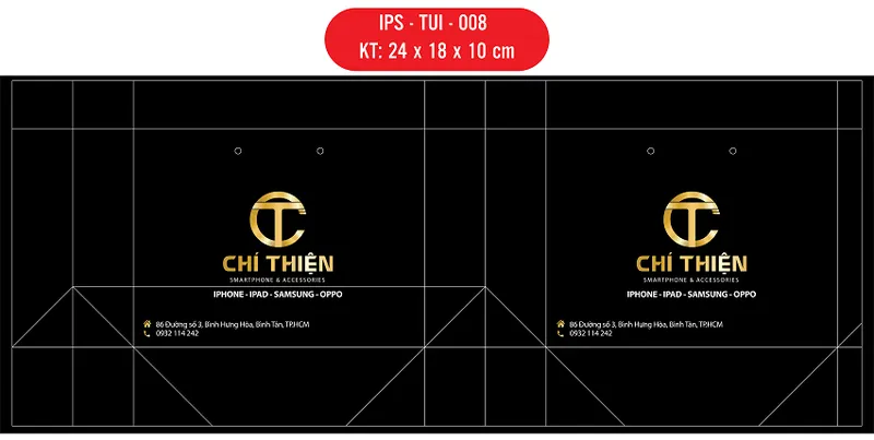 Sản phẩm IPS TUI 008 01 — Túi Giấy IPS - Công Ty TNHH Sản Xuất Thương Mại IPS — MST 0316719591