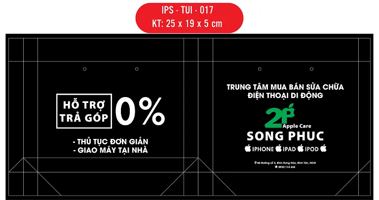 Sản phẩm IPS TUI 017 01 — Túi Giấy IPS - Công Ty TNHH Sản Xuất Thương Mại IPS — MST 0316719591