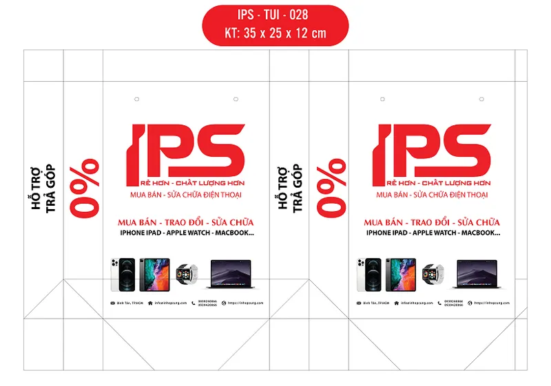 Sản phẩm IPS TUI 028 01 — Túi Giấy IPS - Công Ty TNHH Sản Xuất Thương Mại IPS — MST 0316719591