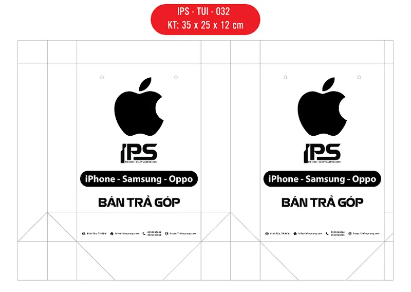 Sản phẩm IPS TUI 032 01 — Túi Giấy IPS - Công Ty TNHH Sản Xuất Thương Mại IPS — MST 0316719591