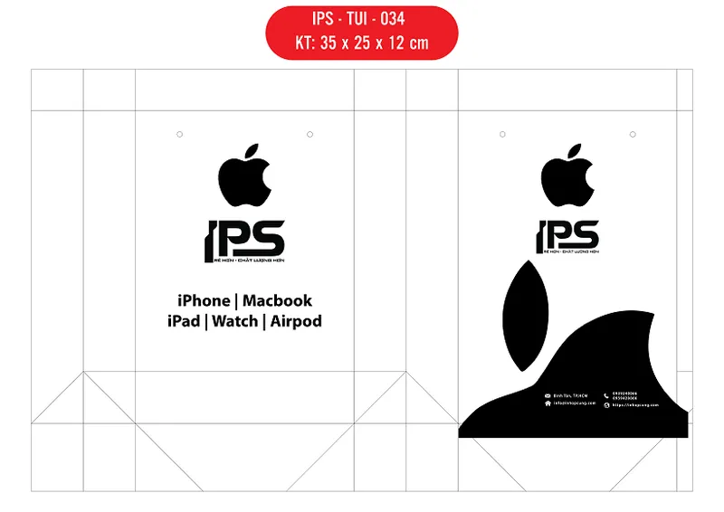Sản phẩm IPS TUI 034 01 — Túi Giấy IPS - Công Ty TNHH Sản Xuất Thương Mại IPS — MST 0316719591