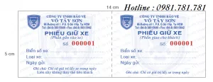 Sản phẩm [300x300 fma]in phieu giu xe hcm — Đồ Dùng Nhà Hàng STC Việt Nam - Công Ty TNHH Sản Xuất STC Việt Nam — MST 0316725443