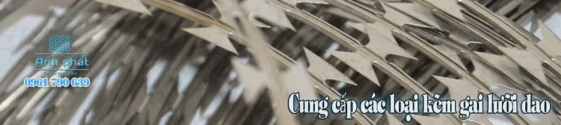 Sản phẩm kem gai luoi dao — Công Ty TNHH Sản Xuất Và Thương Mại Lưới Công Nghiệp Anh Phát — MST 0316728564