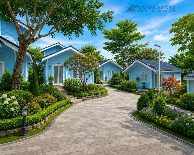 Sản phẩm mau nha bungalow 1 tang mai chu a vxw — Nhà Việt Nhật - Công Ty TNHH Dịch Vụ Xây Dựng Công Nghệ Và An Toàn Anzentech — MST 0316731133