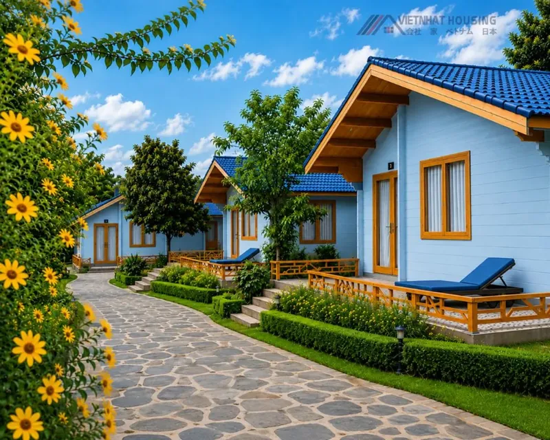 Sản phẩm mau nha bungalow nghi duong mai thai ici — Nhà Việt Nhật - Công Ty TNHH Dịch Vụ Xây Dựng Công Nghệ Và An Toàn Anzentech — MST 0316731133