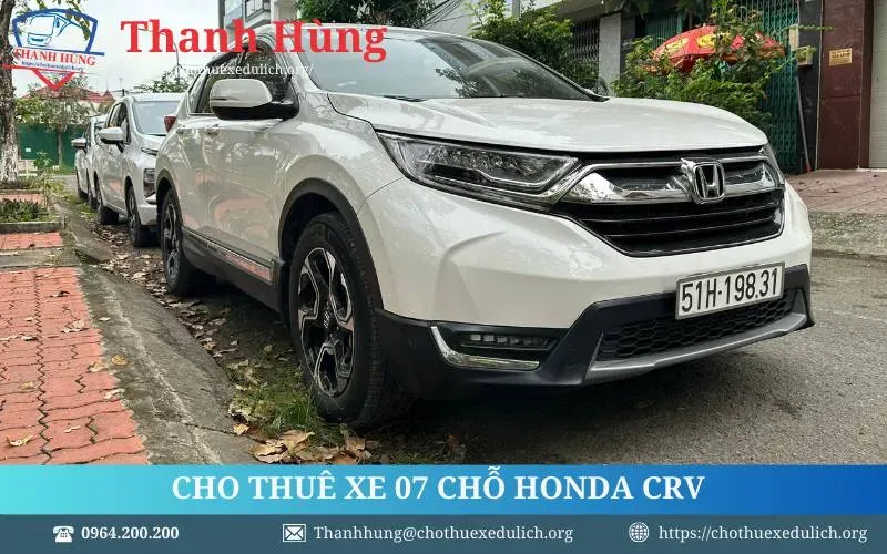 Sản phẩm Cho thue xe 7 cho Honda CRV 2 — Công Ty TNHH Dịch Vụ Du Lịch Thanh Hùng — MST 0316742216