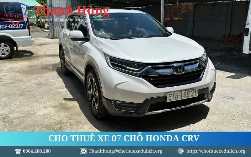 Sản phẩm Cho thue xe 7 cho Honda CRV 3 — Công Ty TNHH Dịch Vụ Du Lịch Thanh Hùng — MST 0316742216