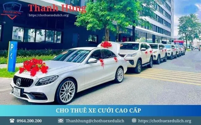 Sản phẩm Cho thue xe cuoi cao cap — Công Ty TNHH Dịch Vụ Du Lịch Thanh Hùng — MST 0316742216