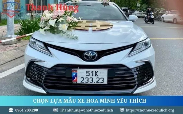 Sản phẩm Chon lua mau xe hoa ma minh yeu thich — Công Ty TNHH Dịch Vụ Du Lịch Thanh Hùng — MST 0316742216