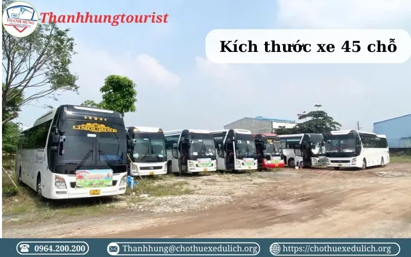 Sản phẩm Kich thuoc xe 45 cho — Công Ty TNHH Dịch Vụ Du Lịch Thanh Hùng — MST 0316742216