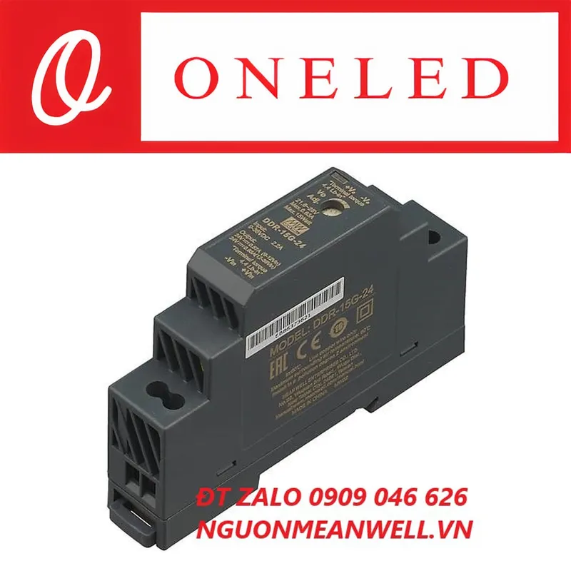 Sản phẩm Bo Nguon Meanwell DDR 15G 24 — Thiết Bị Điện Công Nghiệp MEANWELL ONELED - Công Ty TNHH ONELED — MST 0316743315