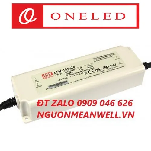 Sản phẩm Bo Nguon Meanwell LPV 150 24 — Thiết Bị Điện Công Nghiệp MEANWELL ONELED - Công Ty TNHH ONELED — MST 0316743315