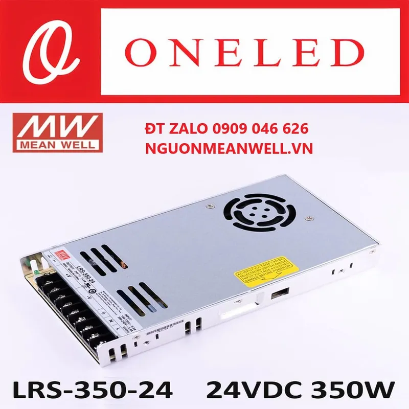 Sản phẩm Bo Nguon Meanwell LRS 350 24 — Thiết Bị Điện Công Nghiệp MEANWELL ONELED - Công Ty TNHH ONELED — MST 0316743315