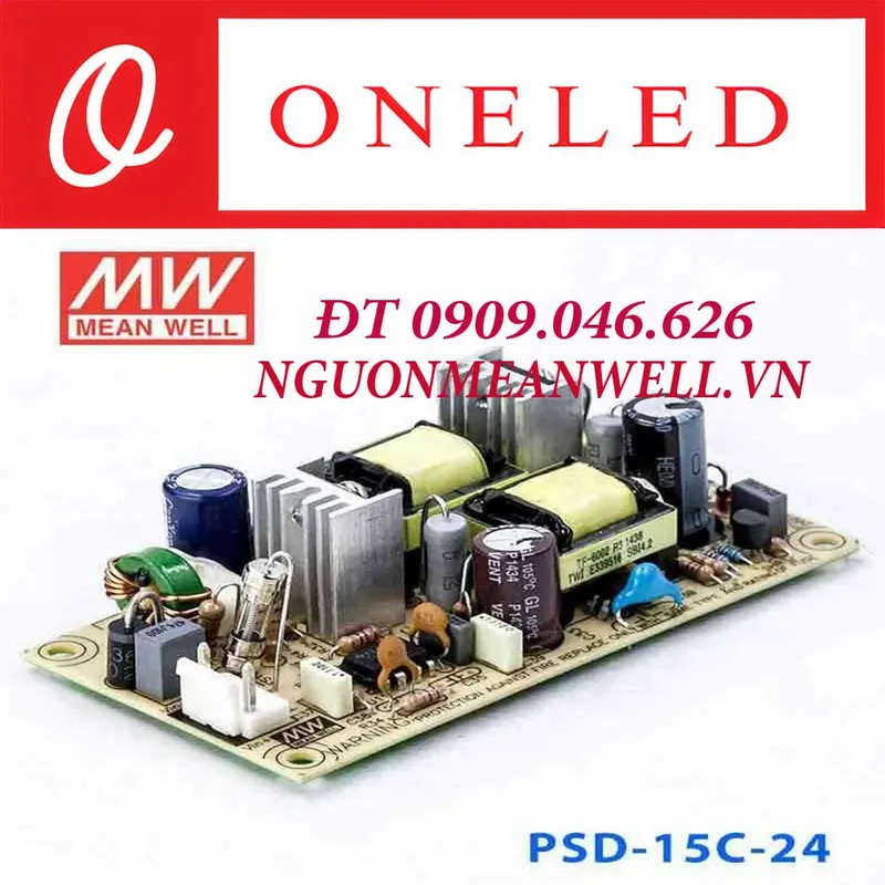 Sản phẩm Bo Nguon Meanwell PSD 15C 24 — Thiết Bị Điện Công Nghiệp MEANWELL ONELED - Công Ty TNHH ONELED — MST 0316743315