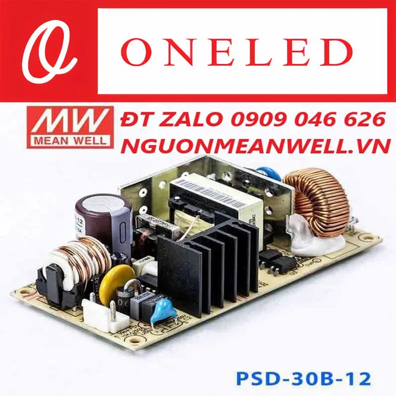 Sản phẩm Bo Nguon Meanwell PSD 30B 12 — Thiết Bị Điện Công Nghiệp MEANWELL ONELED - Công Ty TNHH ONELED — MST 0316743315
