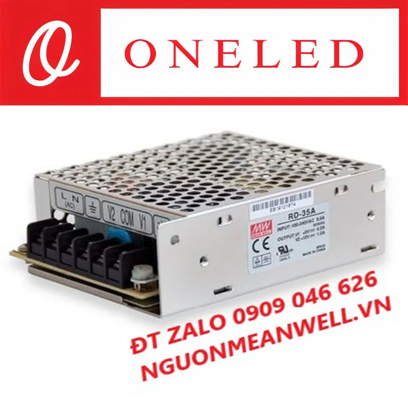 Sản phẩm Bo Nguon Meanwell RD 35A — Thiết Bị Điện Công Nghiệp MEANWELL ONELED - Công Ty TNHH ONELED — MST 0316743315
