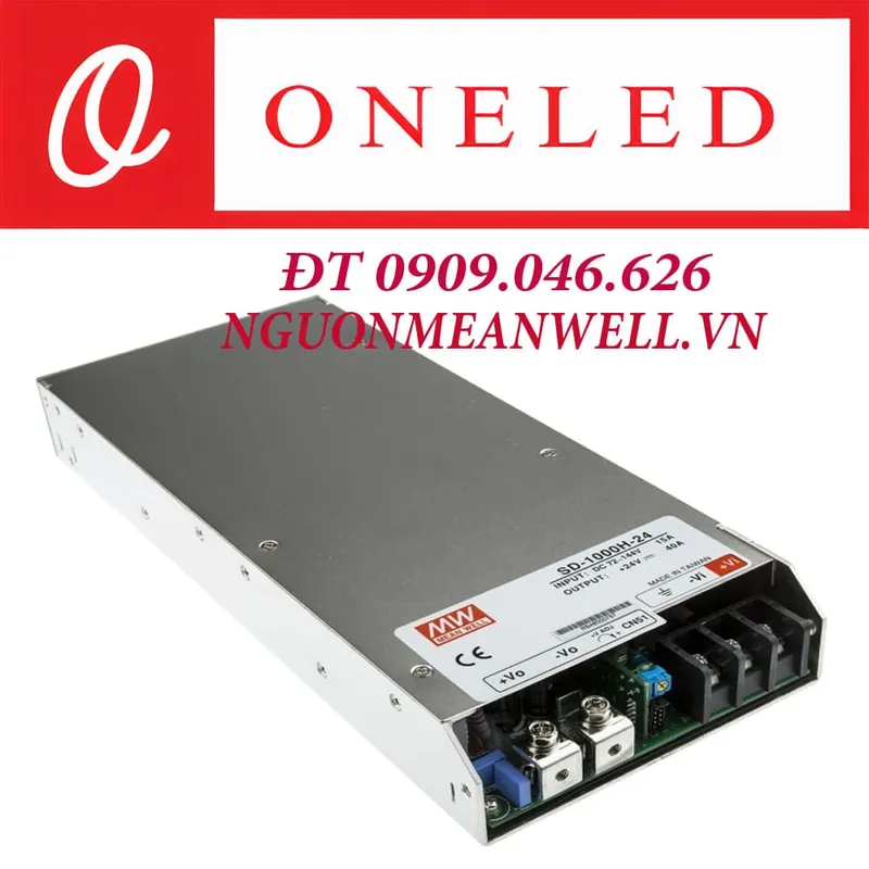 Sản phẩm Bo Nguon Meanwell SD 1000H 24 — Thiết Bị Điện Công Nghiệp MEANWELL ONELED - Công Ty TNHH ONELED — MST 0316743315