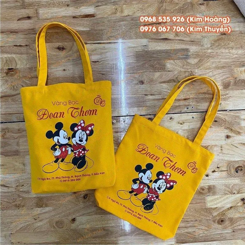 Sản phẩm mau tui tote vai canvas 03 — Túi Vải Hoàng Phát - Công Ty TNHH Sản Xuất Và In ấn Hoàng Phát — MST 0316769828