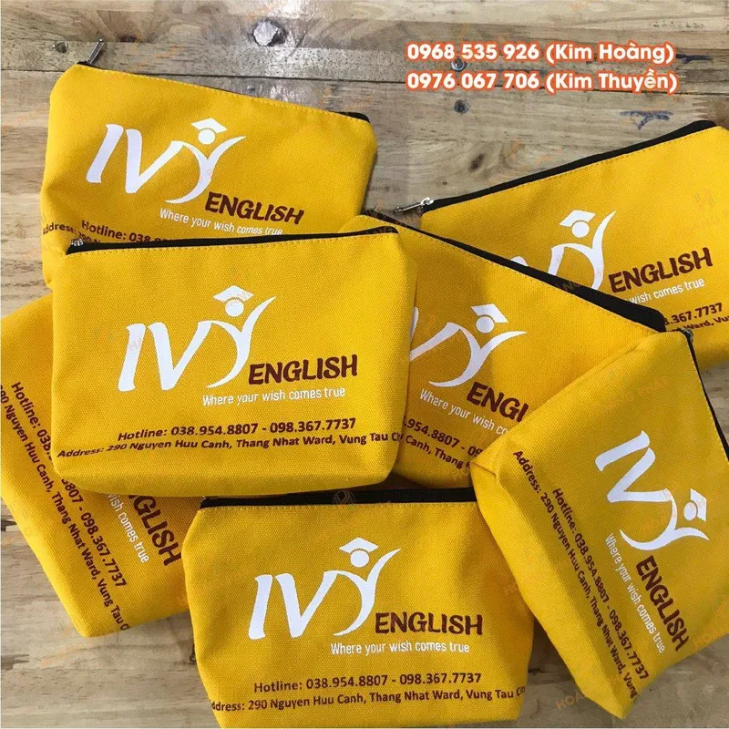 Sản phẩm tui canvas bop viet ivy — Túi Vải Hoàng Phát - Công Ty TNHH Sản Xuất Và In ấn Hoàng Phát — MST 0316769828
