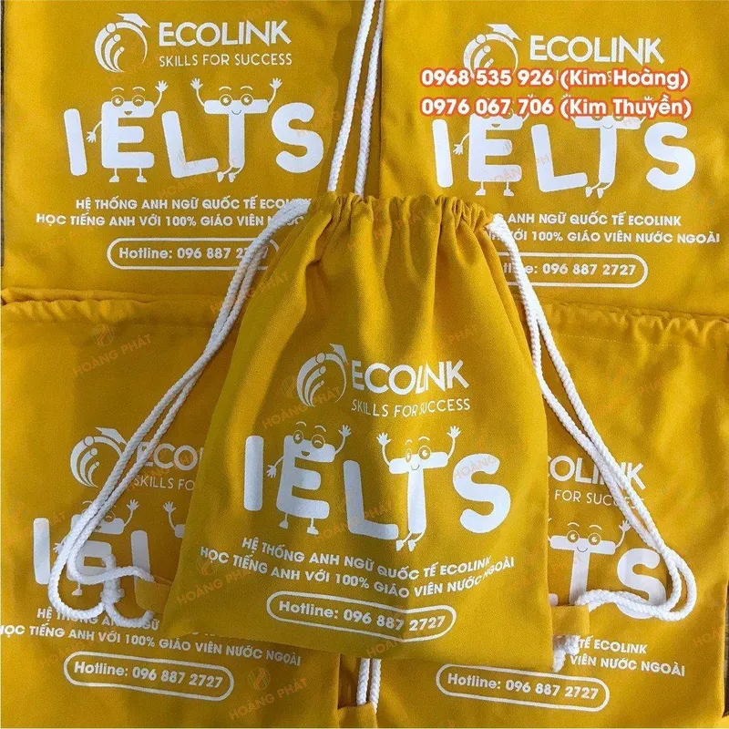 Sản phẩm tui vai canvas ecolink — Túi Vải Hoàng Phát - Công Ty TNHH Sản Xuất Và In ấn Hoàng Phát — MST 0316769828