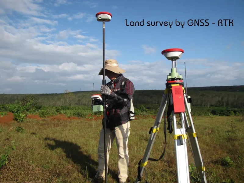 Sản phẩm Topographic survey by RTK — Công Ty TNHH Tư Vấn Khảo Sát Và Xây Dựng Đại Nam — MST 0316770206