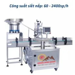 Sản phẩm máy siết nắp trong dây chuyền dóng gói dung dịch lỏng 247x247 — Công Ty Cổ Phần Công Nghệ Quang Minh Group — MST 0316770213