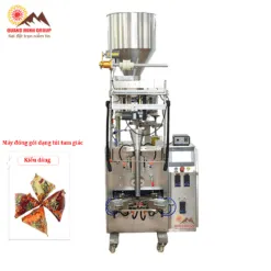 Sản phẩm May dong goi banh keo tui tam giac tu dong theo chieu dung 247x247 — Công Ty Cổ Phần Công Nghệ Quang Minh Group — MST 0316770213