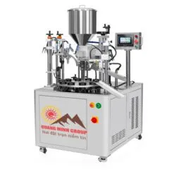Sản phẩm Máy chiết rót và dán dáy tuýp nhựa bán tự dộng QM GZFW 247x247 — Công Ty Cổ Phần Công Nghệ Quang Minh Group — MST 0316770213